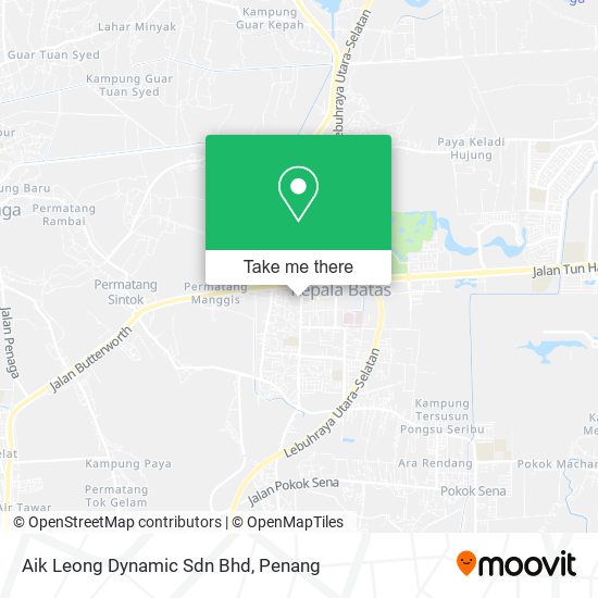 Aik Leong Dynamic Sdn Bhd map
