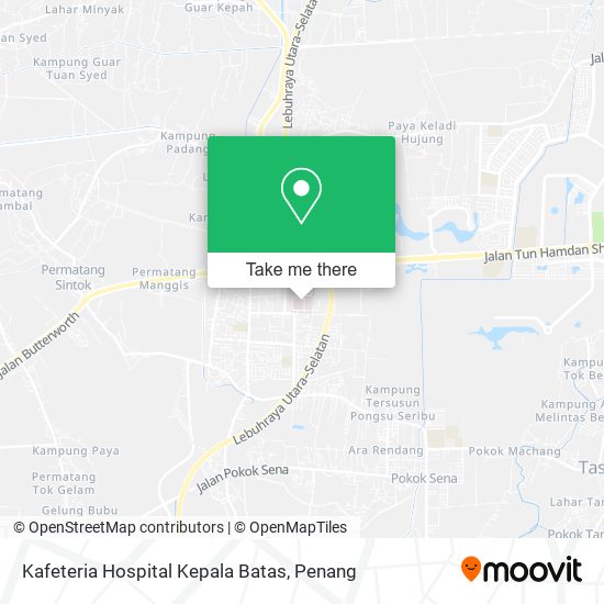 Peta Kafeteria Hospital Kepala Batas