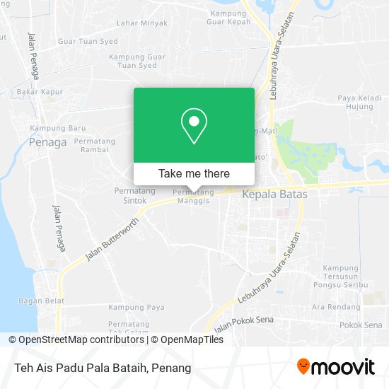 Teh Ais Padu Pala Bataih map