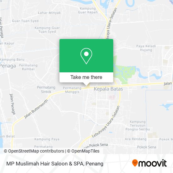 MP Muslimah Hair Saloon & SPA map