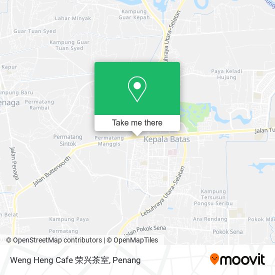 Weng Heng Cafe 荣兴茶室 map