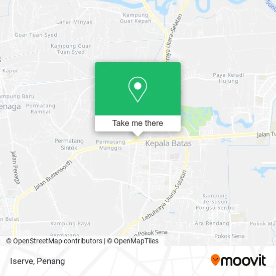 Iserve map