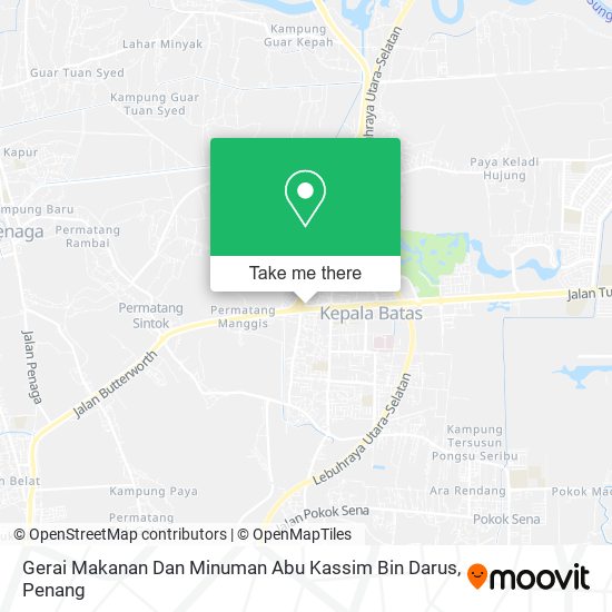 Gerai Makanan Dan Minuman Abu Kassim Bin Darus map