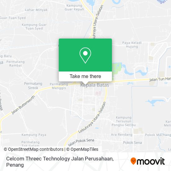 Peta Celcom Threec Technology Jalan Perusahaan