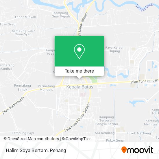 Halim Soya Bertam map