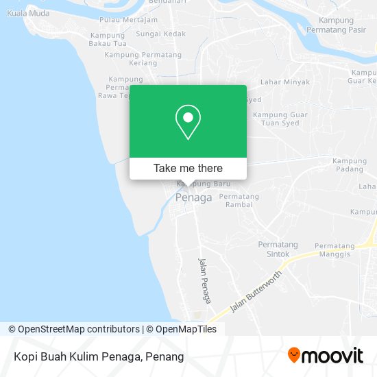 Kopi Buah Kulim Penaga map