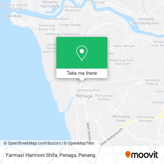 Peta Farmasi Harmoni Shifa, Penaga