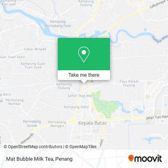 Mat Bubble Milk Tea map