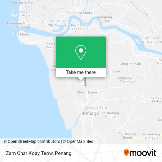 Zam Char Koay Teow map