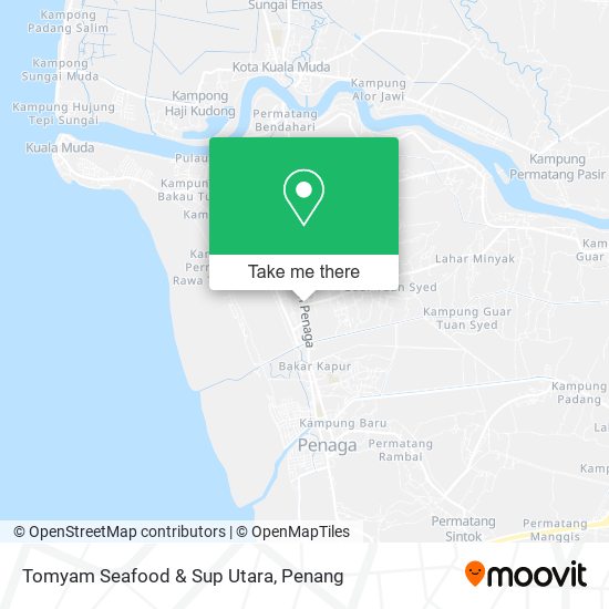 Tomyam Seafood & Sup Utara map