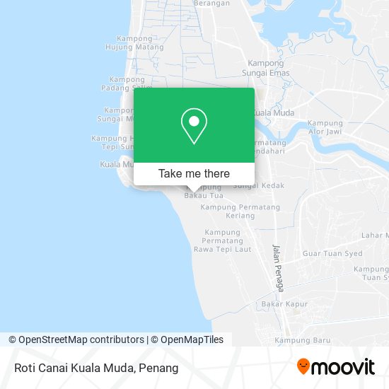 Peta Roti Canai Kuala Muda