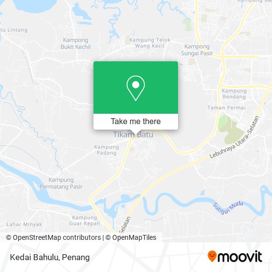 Kedai Bahulu map