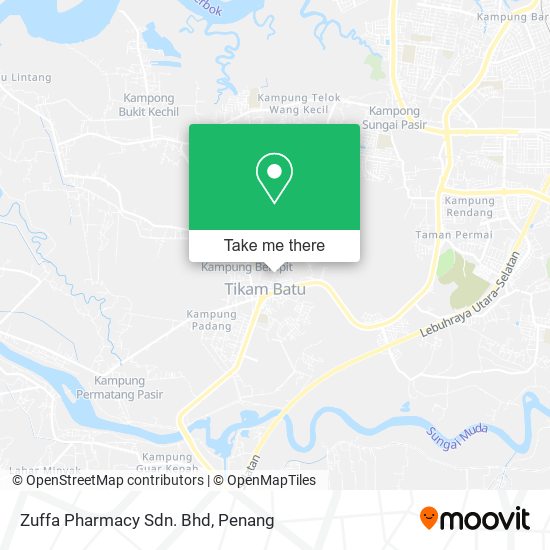 Peta Zuffa Pharmacy Sdn. Bhd