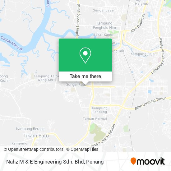 Peta Nahz M & E Engineering Sdn. Bhd