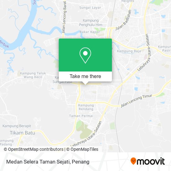 Medan Selera Taman Sejati map