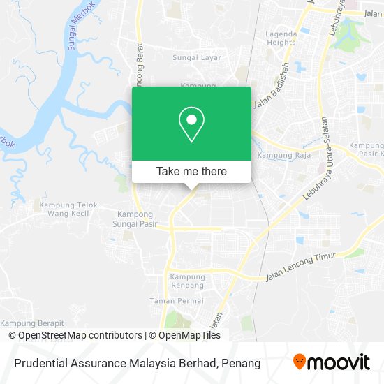 Prudential Assurance Malaysia Berhad map