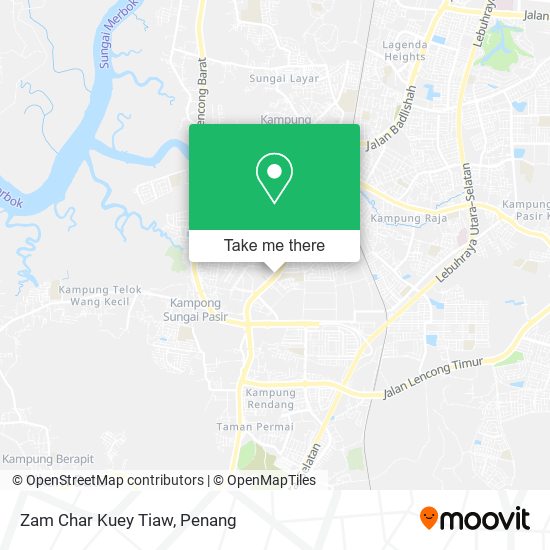 Zam Char Kuey Tiaw map