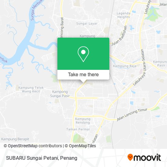 Peta SUBARU Sungai Petani