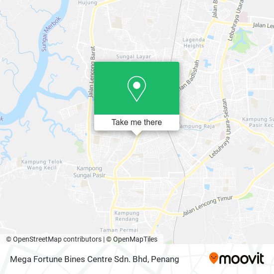 Mega Fortune Bines Centre Sdn. Bhd map