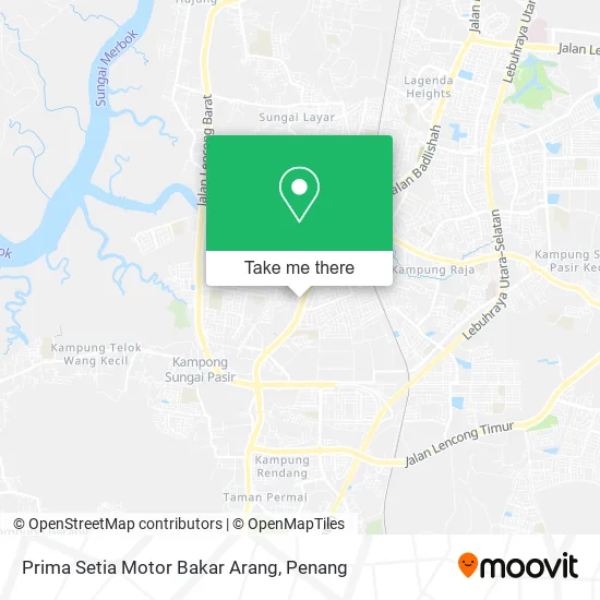 Prima Setia Motor Bakar Arang map