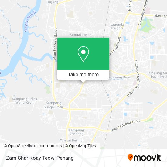 Zam Char Koay Teow map