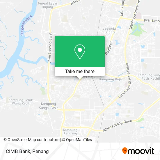 CIMB Bank map