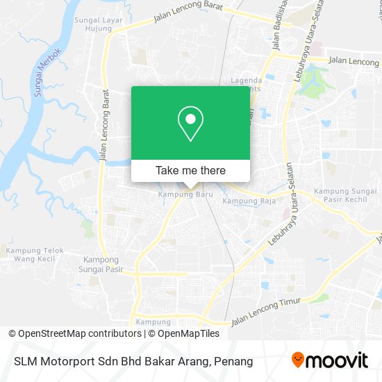 Peta SLM Motorport Sdn Bhd Bakar Arang