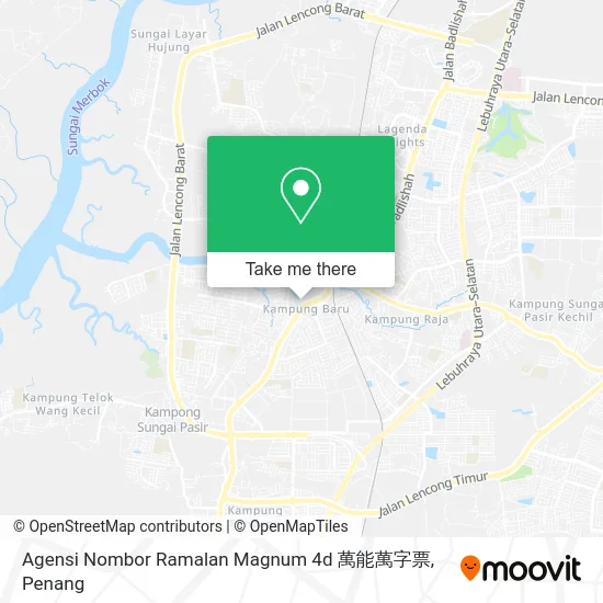 Agensi Nombor Ramalan Magnum 4d 萬能萬字票 map