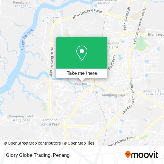 Glory Globe Trading map