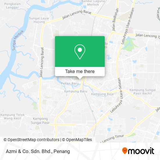 Azmi & Co. Sdn. Bhd. map