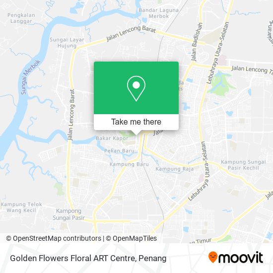 Golden Flowers Floral ART Centre map