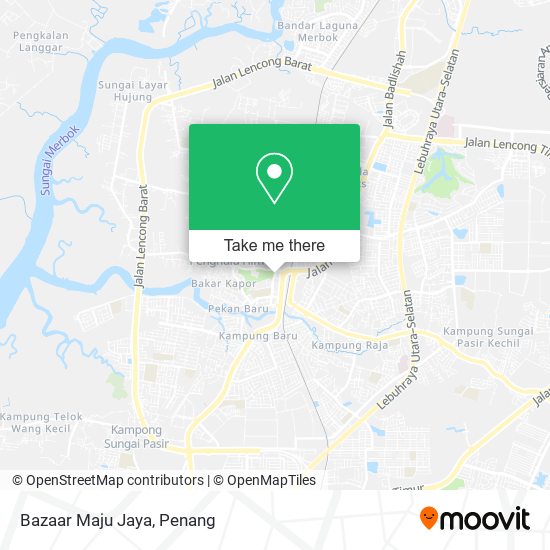 Bazaar Maju Jaya map