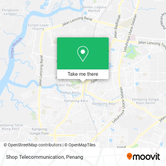 Shop Telecommunication map