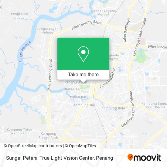 Sungai Petani, True Light Vision Center map