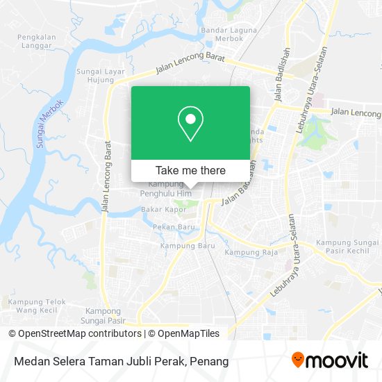 Medan Selera Taman Jubli Perak map