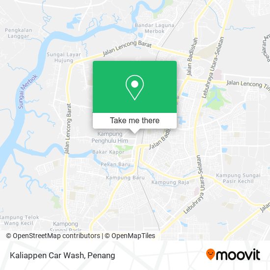 Kaliappen Car Wash map