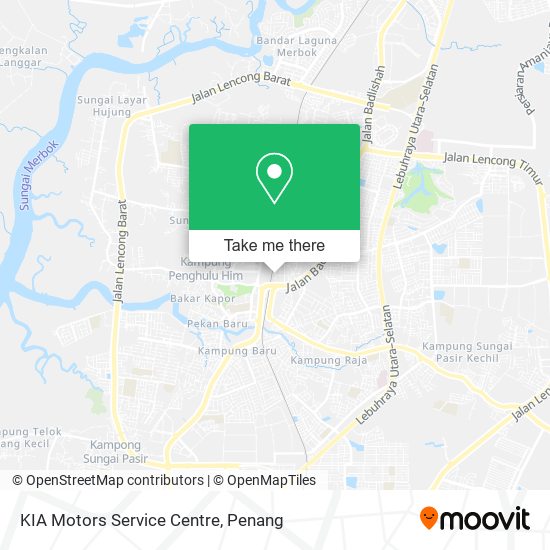 Peta KIA Motors Service Centre