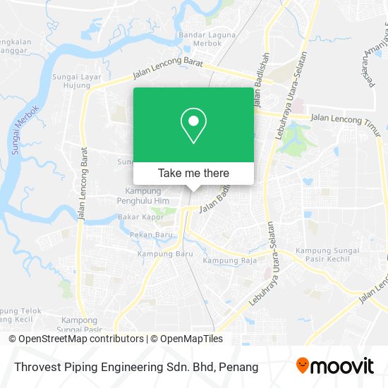 Throvest Piping Engineering Sdn. Bhd map