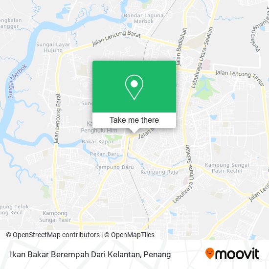 Peta Ikan Bakar Berempah Dari Kelantan