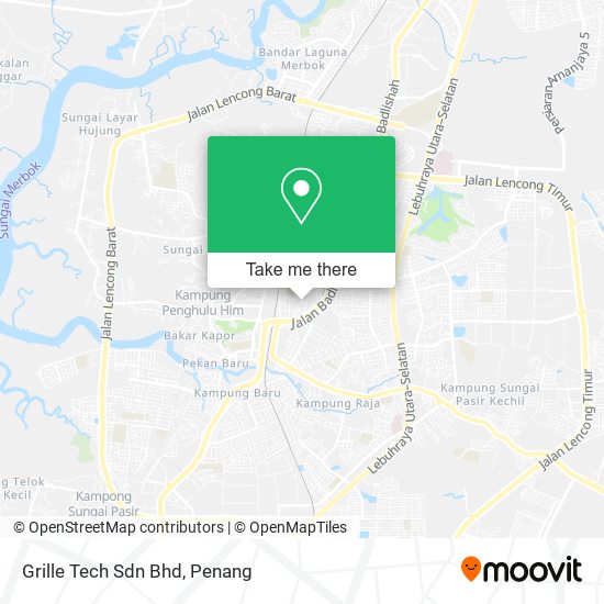 Grille Tech Sdn Bhd map