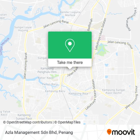 Azla Management Sdn Bhd map