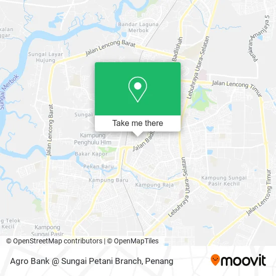 Agro Bank @ Sungai Petani Branch map