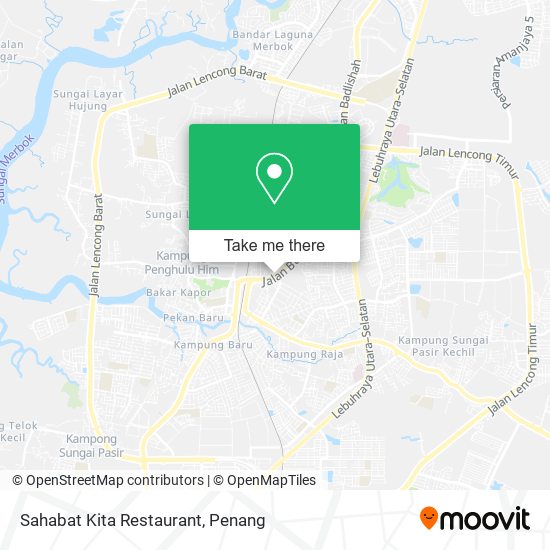 Sahabat Kita Restaurant map