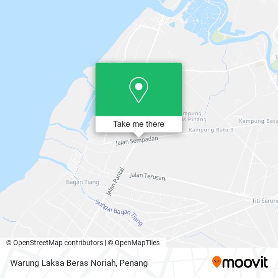 Warung Laksa Beras Noriah map