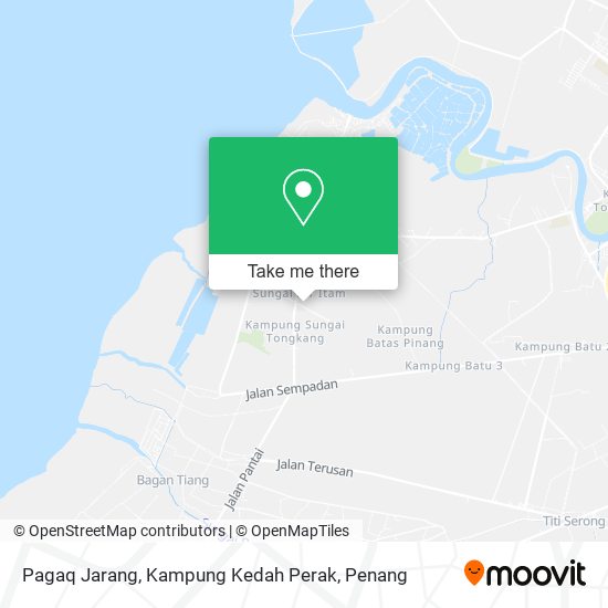 Peta Pagaq Jarang, Kampung Kedah Perak