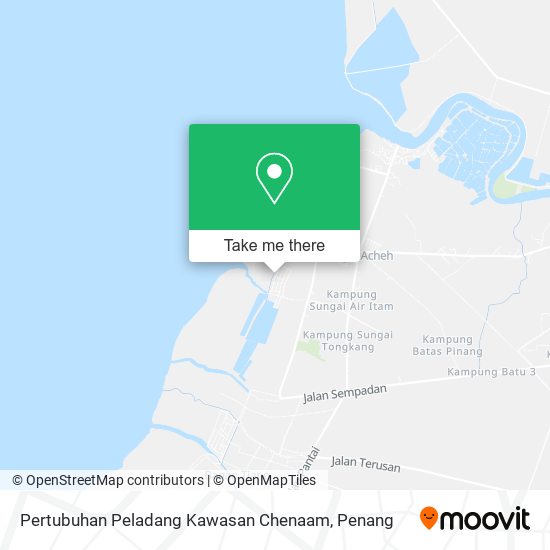 Pertubuhan Peladang Kawasan Chenaam map