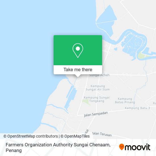 Farmers Organization Authority Sungai Chenaam map