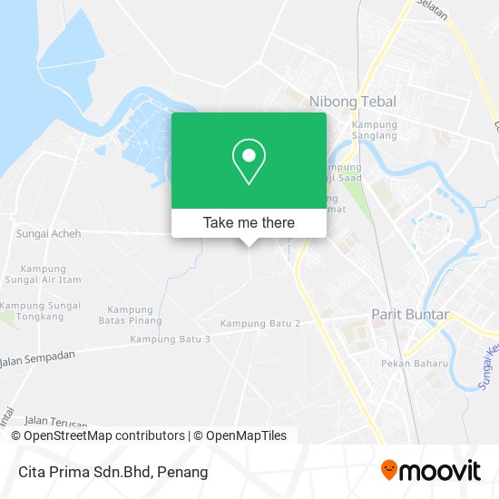 Cita Prima Sdn.Bhd map