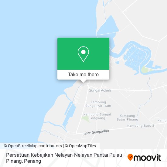 Persatuan Kebajikan Nelayan-Nelayan Pantai Pulau Pinang map