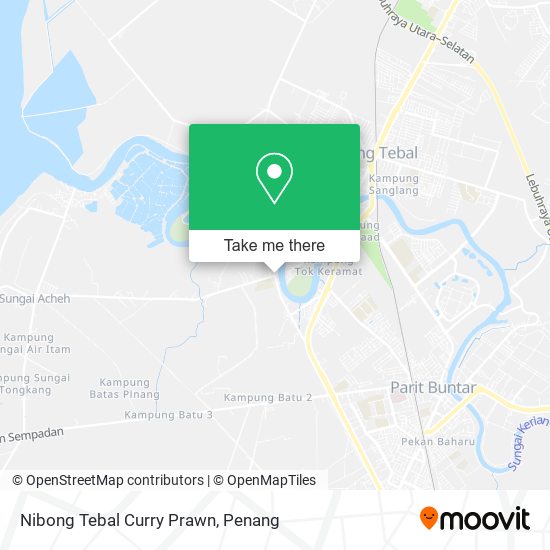 Nibong Tebal Curry Prawn map